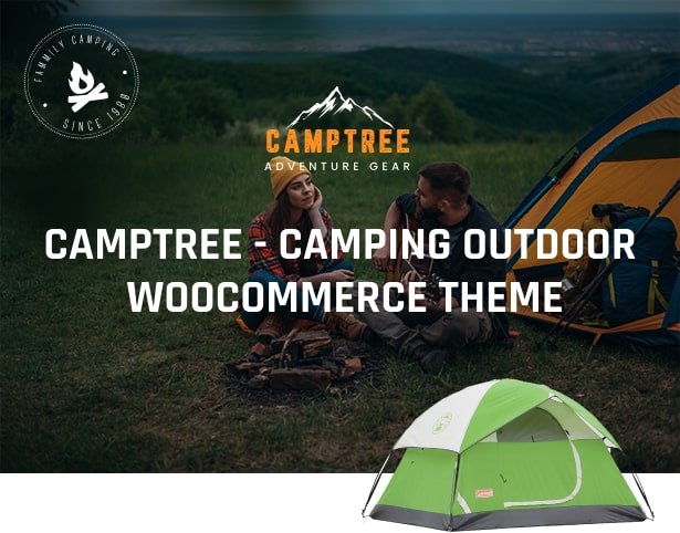 Camptree Outdoor WordPress Theme
